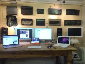 My Studio with loads of tech 